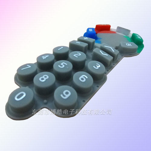 遙控器硅膠按鍵開模定制
